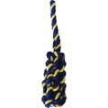 Petsport Usa 7 in. Twisted Chew Bumper Dog Toy, Blue & Yellow - Mini 713080803781